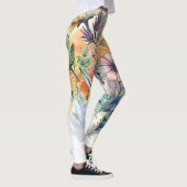 Watercolor Herbal Splashes Leggings (Rechts)
