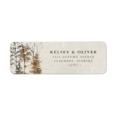 Watercolor Herbstduft Brautgarten (Vorne)