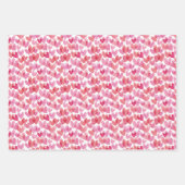 Watercolor Herzmuster Geschenkpapier Set (Vorderseite 2)