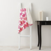 Watercolor Herzmuster Sherpadecke (Beispiel)