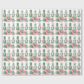 Watercolor-Hintergrund der verzauberten Pastel-Nut Geschenkpapier (Flach)