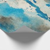 Watercolor-Hintergrunddesign Geschenkpapier (Ecke)