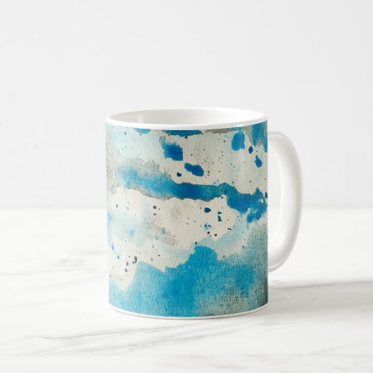 Watercolor-Hintergrunddesign Kaffeetasse (VorderseiteRechts)