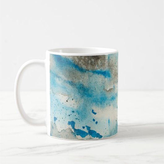 Watercolor-Hintergrunddesign Kaffeetasse (Links)