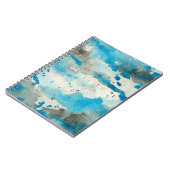 Watercolor-Hintergrunddesign Notizblock (Linke Seite)
