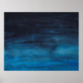 Watercolor-Hintergrunddesign Poster (Vorne)