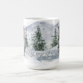 Watercolor Holiday Gnome Kaffeetasse (Mittel)
