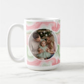 Watercolor Holiday Photo Coffee Mug Kaffeetasse (Links)