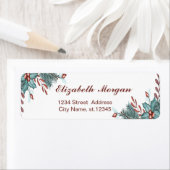 Watercolor Holly Berries Weihnachten (Insitu)