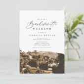 Watercolor Hollywood Einladung (Stehend Vorderseite)