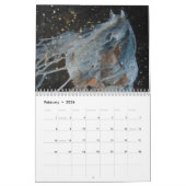 Watercolor Horses Wall Calendar 2025 Kalender (Feb 2026)
