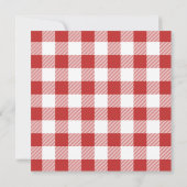 Watercolor Hot Dog Einladung zum Geburtstag - Kind (Rückseite)