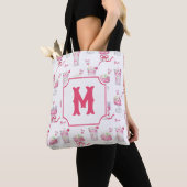 Watercolor Hot Pink Mahjong Cocktails Tasche (Von Nahem)