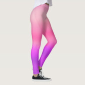Watercolor Hot Pink Modern Leggings (Rechts)
