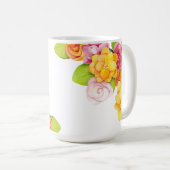 Watercolor hübsches helles Blumen(1) Kaffeetasse (VorderseiteRechts)