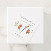 Watercolor Hunter Baby Shower Geschenkanhänger (Beispiel)