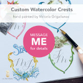 Watercolor Hydrangea Crest Wedding Invitations Einladung