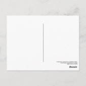 Watercolor im Hauptspeicher Postkarte (Rückseite)