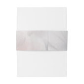 Watercolor Iris Wedding Einladungsbanderole (Rückseitenbeispiel)