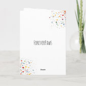 Watercolor Jack Russell Birthday Card Karte (Rückseite)