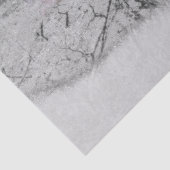 Watercolor Japanese Pagoda & Fuji  Seidenpapier (Ausschnitt)