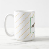 Watercolor Jockey Horse Racing Kaffeetasse (Links)