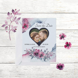 Watercolor Julia Floral Save the Date