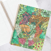 Watercolor Jungle Back-to-School Notebook Notizblock