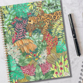 Watercolor Jungle Back-to-School Notebook Notizblock