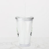 Watercolor-Kaktus-personalisierte Braut Acryltrinkbecher (Rechts)