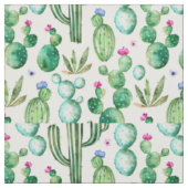 Watercolor-Kaktus-Pflanzen-Muster Stoff (Muster)