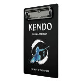 Watercolor Kendo Practice Journal Practitioners Mini Klemmbrett (Gewinkelt2)