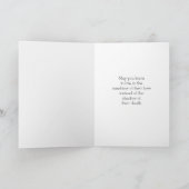 Watercolor Kestrel Falcon Sparrow Hawk Bird Nature Karte (Innenseite)