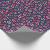 Watercolor Kisses Gift Wrap Geschenkpapier (Ecke)