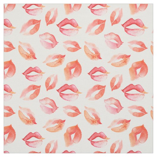 Watercolor Kisses Stoff (Muster)