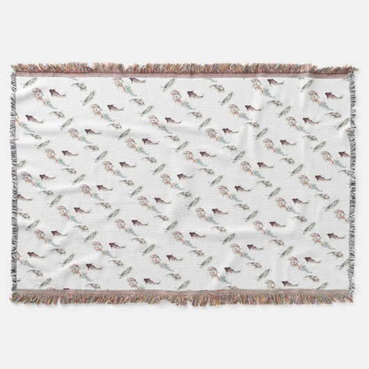 Watercolor Koi Fish Decke (Vorderseite)