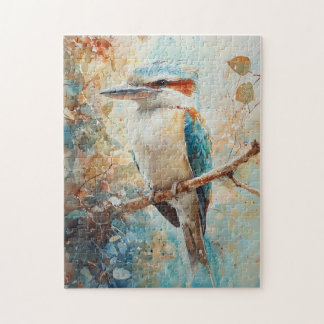 Watercolor Kookaburra Puzzle