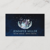 Watercolor-Kristalle Visitenkarte (Vorderseite)