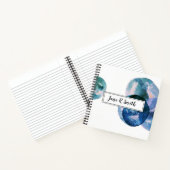 WATERCOLOR KUNDENBARE PLATZ-SPIRALNOTEBOOK NOTIZBLOCK (Innenseite)
