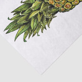 Watercolor-Kunst-niedliche Ananas Seidenpapier (Ausschnitt)