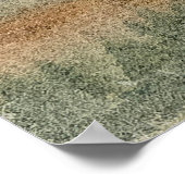 Watercolor Landscape Painting Poster (Ecke)