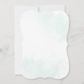 Watercolor Lemon Blossom Sommerhochzeit Einladung (Rückseite)