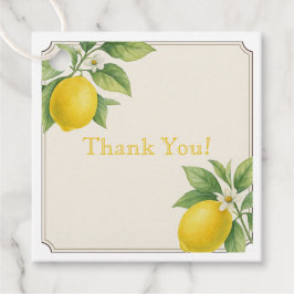 Watercolor Lemon Vielen Dank für Ihr Interesse an  Geschenkanhänger