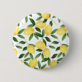 WATERCOLOR LEMONS BUTTON (Vorderseite)