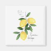 WATERCOLOR LEMONS MAGNET (Vorne)