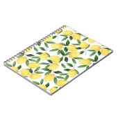 WATERCOLOR LEMONS NOTIZBLOCK (Linke Seite)
