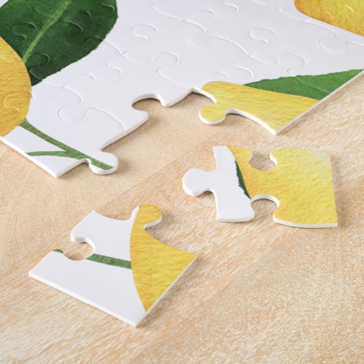 WATERCOLOR LEMONS PUZZLE (Seite)