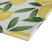 WATERCOLOR LEMONS SCHNEIDEBRETT (Ecke)