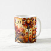 Watercolor Leo Kaffeetasse (VorderseiteRechts)