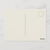 Watercolor Leprechaun Whimsical St. Patrick's Day Postkarte (Rückseite)